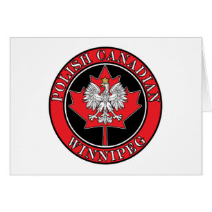 Winnipeg Round Polish Canadian Leaf