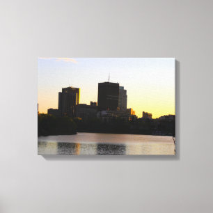 Winnipeg Skyline Canvas Print
