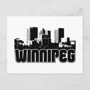 Winnipeg Skyline Postcard