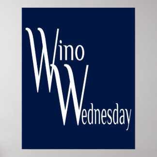 Wino Wednesday Poster