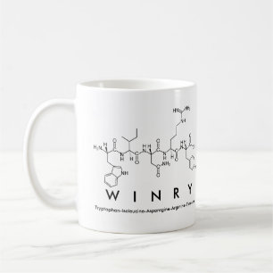 Winry peptide name mug