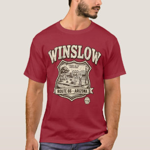 Winslow Arizona Route 66 Vintage Men's T-Shirt – R