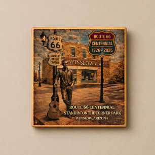 Winslow Arizona Standin' Corner  Magnet
