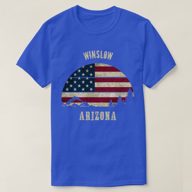 Winslow Arizona  T-Shirt (Design Front)