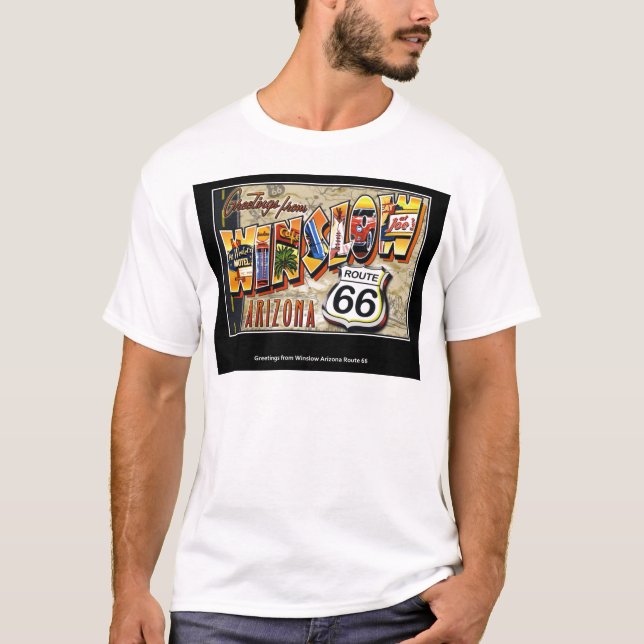 Winslow Arizona Vintage T-Shirt (Front)