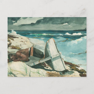 Winslow Homer - After the Hurricane, Bahamas Postcard
