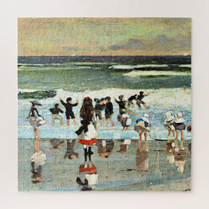 Winslow Homer - Beach Scene Jigsaw Puzzle