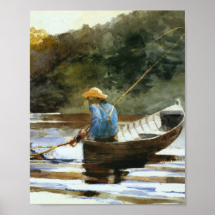 Winslow Homer - Boy Fishing 1892 Poster