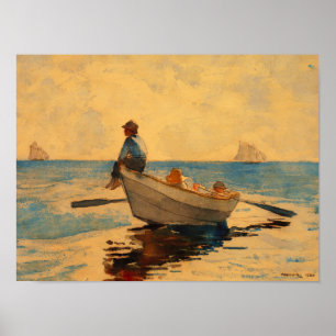Winslow Homer Boys in a Dory Poster