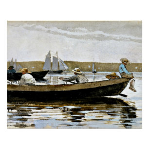 Winslow Homer - Boys in a Dory Poster