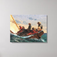 Winslow Homer "Breezing Up (A Fair Wind)" Poster
