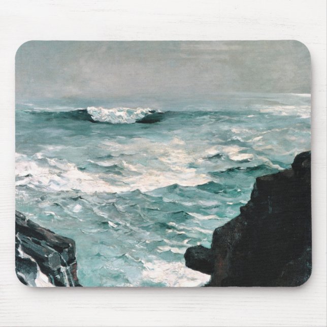 Winslow Homer - Cannon Rock Mouse Mat (Front)