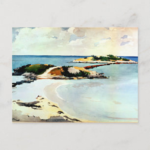 Winslow Homer - Gallows Island Postcard
