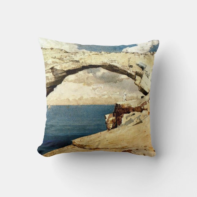 Winslow Homer - Glass Windows Cushion (Front)