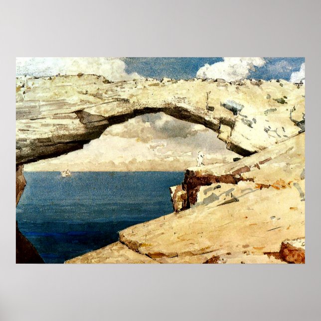 Winslow Homer - Glass Windows Poster (Front)