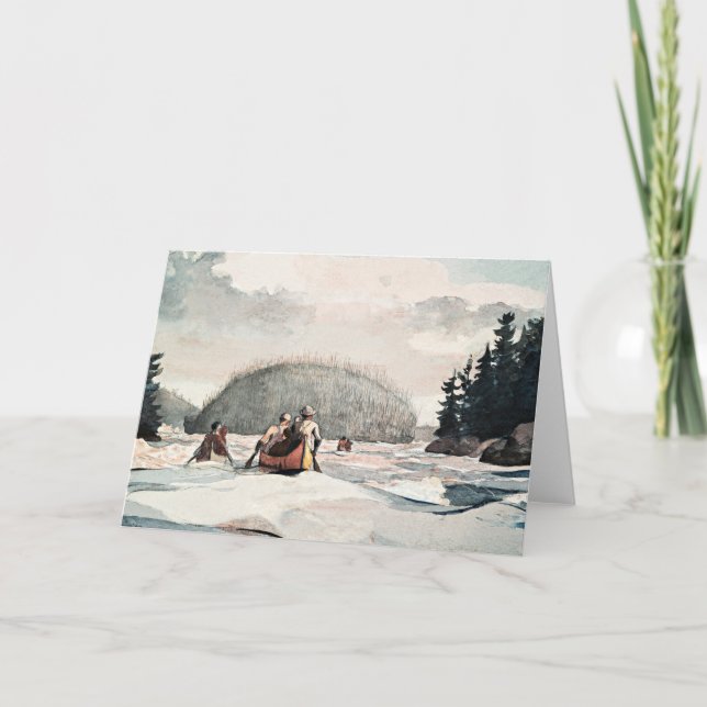 Winslow Homer, Ile Malin Card (Front)