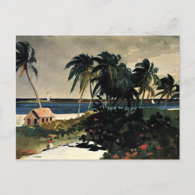 Winslow Homer - Nassau Postcard (Front)