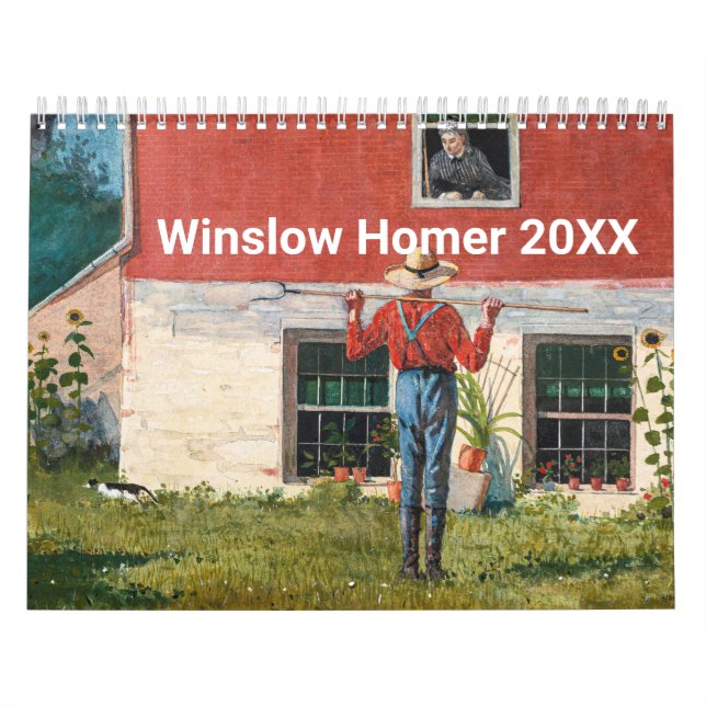 Winslow Homer Nature Classic Calendar (Cover)