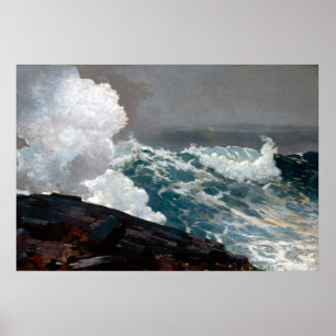 Winslow Homer Northeaster Poster