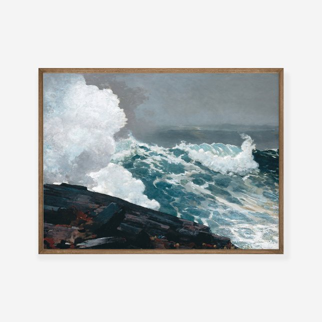 Winslow Homer Northeaster  Poster (Creator Uploaded)