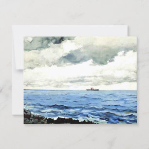 Winslow Homer painting, Bermuda Card