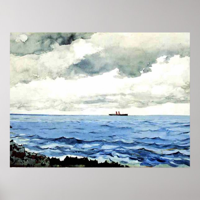Winslow Homer painting, Bermuda, Poster (Front)