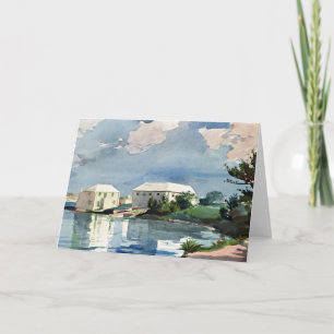 Winslow Homer, Salt Kettle, Bermuda Card