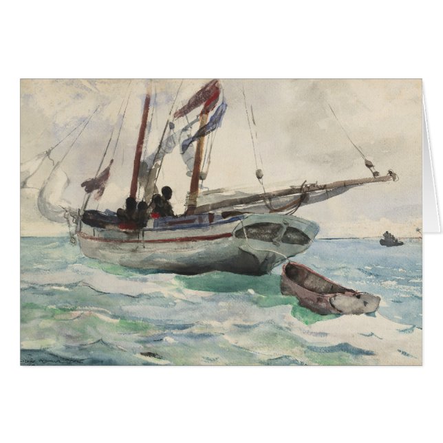 Winslow Homer - Schooner - Nassau (Front Horizontal)