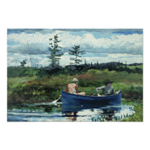 Winslow Homer - The Blue Boat Photo Print
