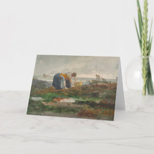 Winslow Homer - The Mussel Gatherers Card