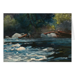 Winslow Homer - The Rapids, Hudson River