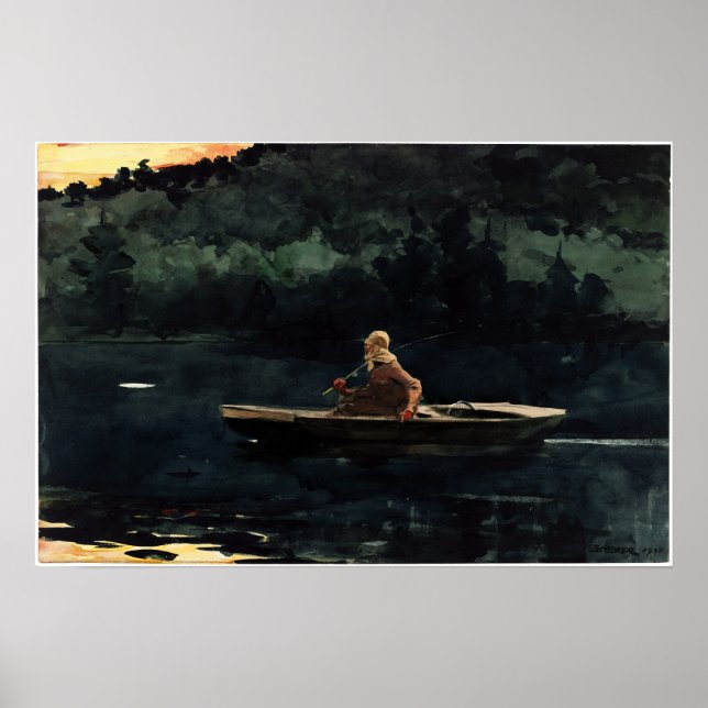 Winslow Homer The Rise Poster (Front)