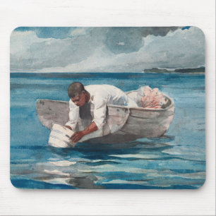 Winslow Homer - The Water Fan Mouse Mat