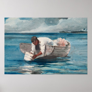 Winslow Homer - The Water Fan Poster