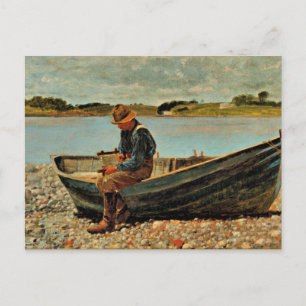 Winslow Homer - Winding Line Postcard