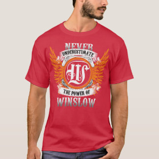 Winslow Name Shirt Never Underestimate The Power O