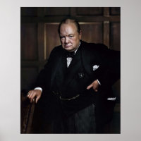 Winston Churchill 1941 by Yousuf Karsh  