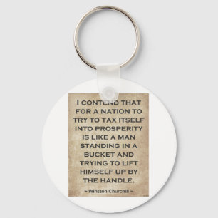 Winston Churchill #1 Key Ring