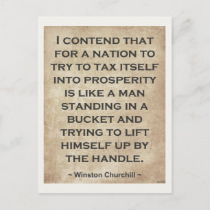 Winston Churchill #1 Postcard