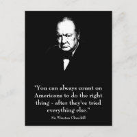Winston Churchill and Funny Quote