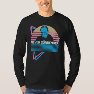 Winston Churchill British Never Surrender T-Shirt