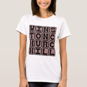 Winston Churchill, British Politician T-Shirt
