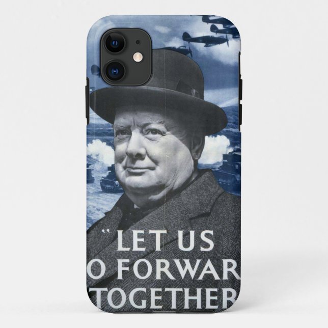 Winston Churchill Case-Mate iPhone Case (Back)