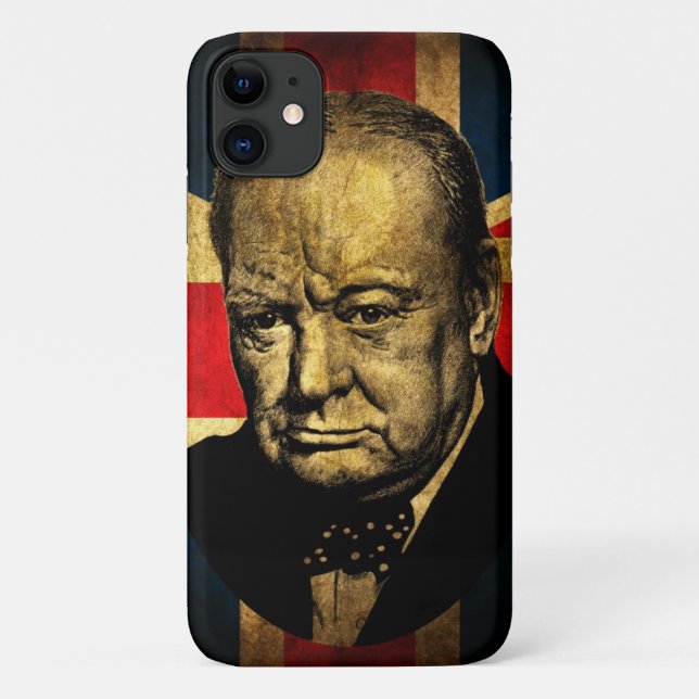 Winston Churchill Case-Mate iPhone Case (Back)