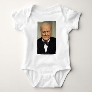 Winston Churchill Failure Wisdom Quote Gifts Baby Bodysuit