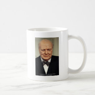 Winston Churchill Failure Wisdom Quote Gifts Coffee Mug