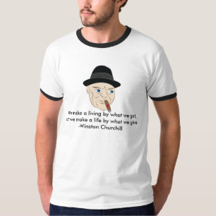 Winston Churchill Inspirational Shirt