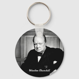 Winston Churchill Key Ring