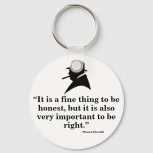 Winston Churchill Keyring - Quote 15