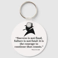 Winston Churchill Keyring - Quote 5